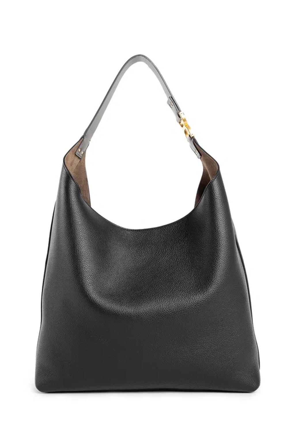 Marcie Large Hobo Shoulder Bag In Black Product Image