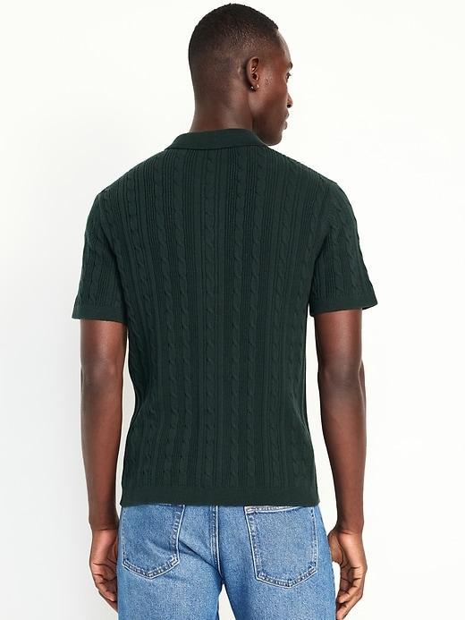 Textured Button-Down Sweater Product Image