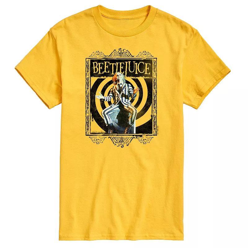 Mens Beetlejuice On Grave Tee Product Image