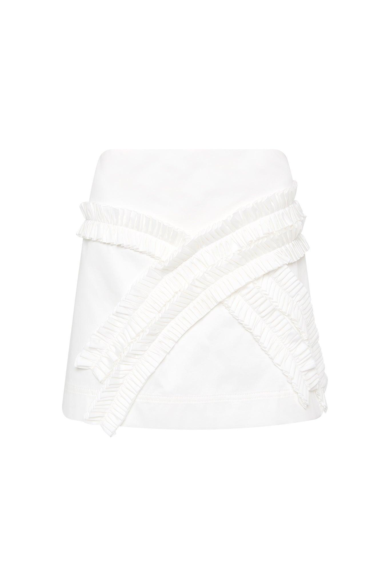 Kendra Frill Mini Skirt Product Image