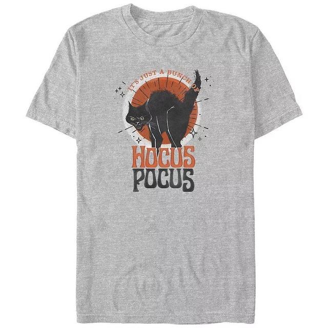 Disneys Hocus Pocus Its Just A Bunch Of Hocus Pocus Mens Graphic Tee Athletic Grey Product Image