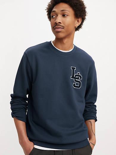 Standard Fit Graphic Crewneck Sweatshirt Product Image