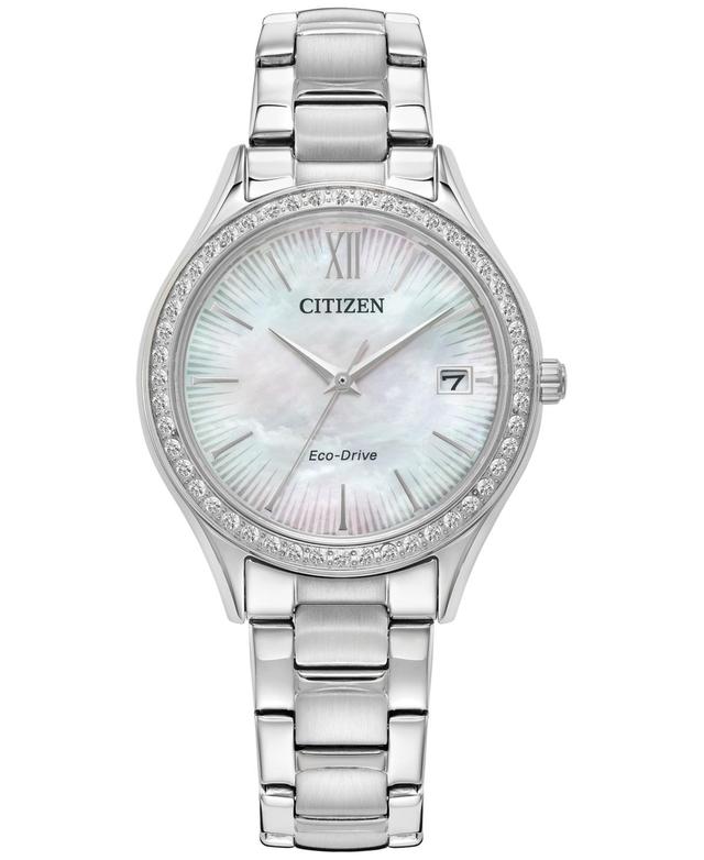 Citizen Eco-Drive Crystal Watch, 34mm Product Image