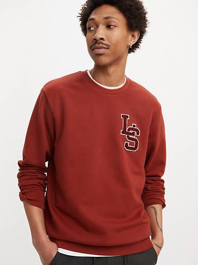 Standard Fit Graphic Crewneck Sweatshirt Product Image