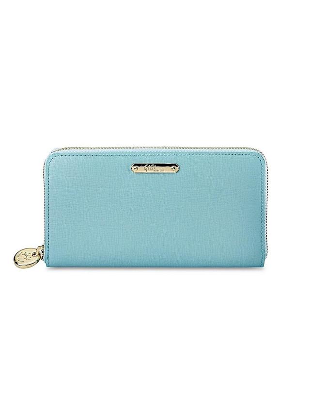 Womens Leather Continental Wallet Product Image