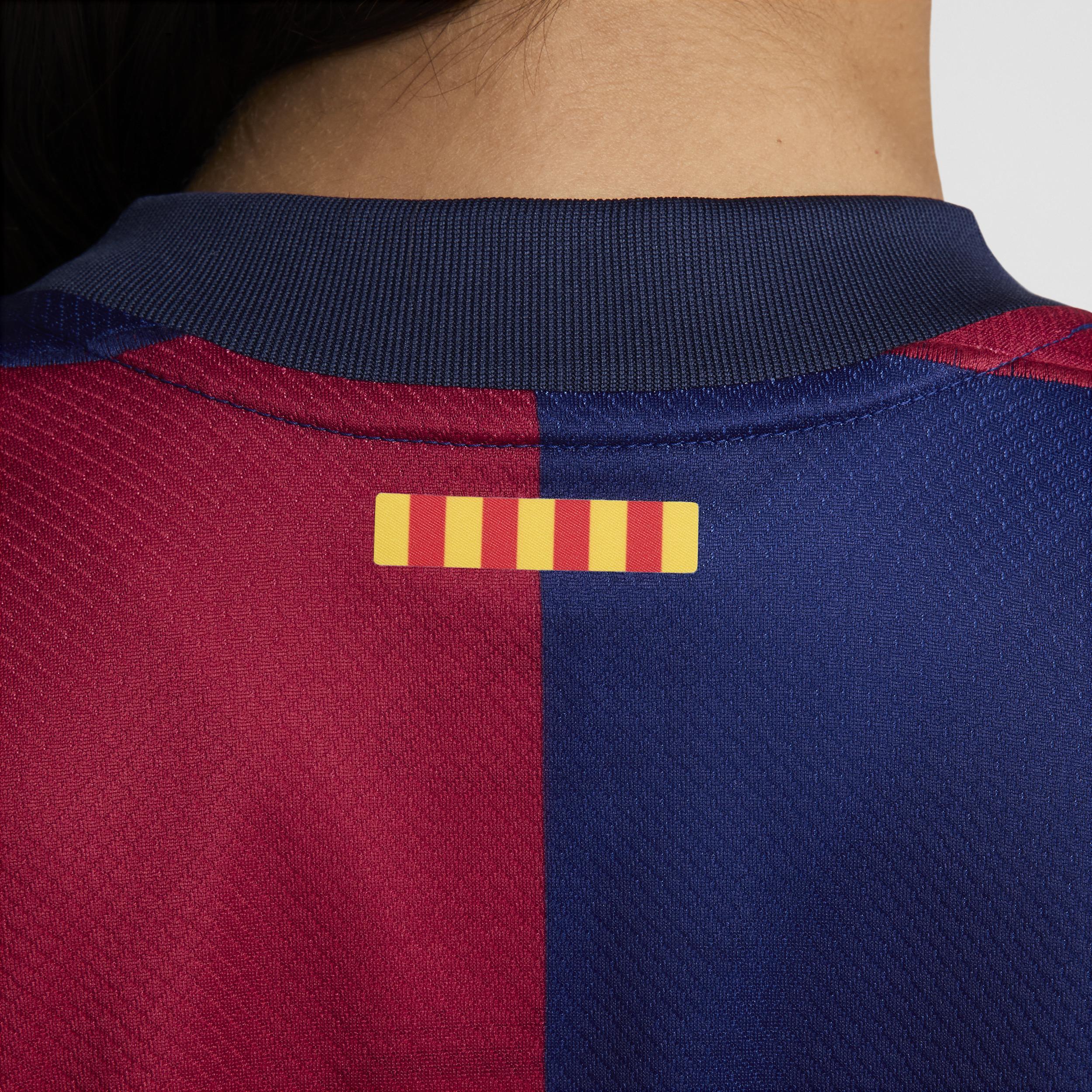 FC Barcelona 2024/25 Stadium Home Nike Women's Dri-FIT Soccer Replica Jersey Product Image