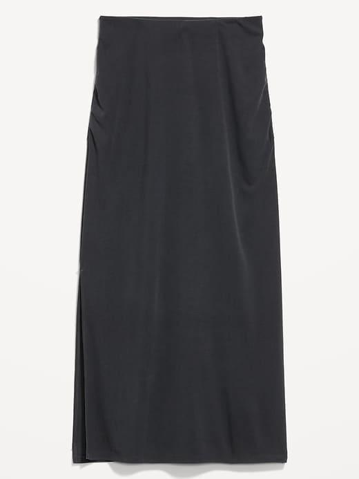 Ribbed Maxi Skirt Product Image