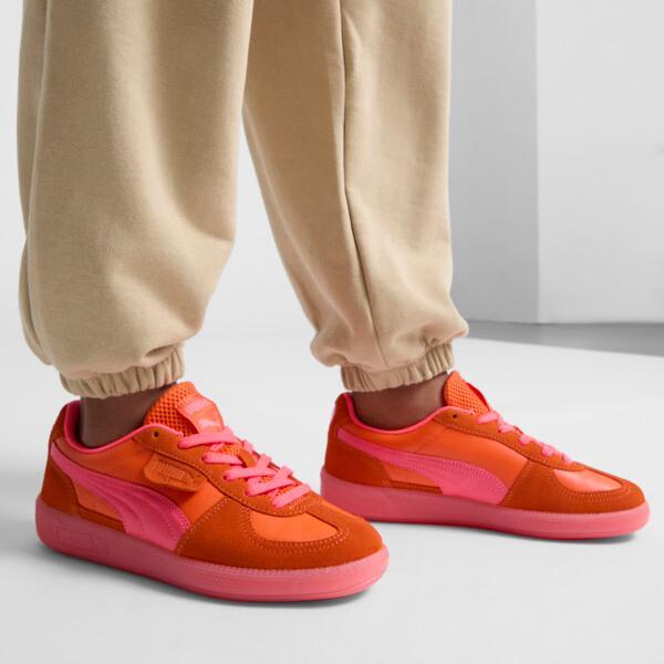 PUMA Palermo Citrus Women's Sneakers in Flame Flicker/Sunset Glow/Salmon Product Image