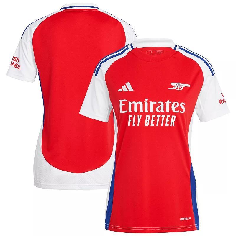 Adidas Womens Red Arsenal 2024/25 Home Replica Jersey - Red Product Image