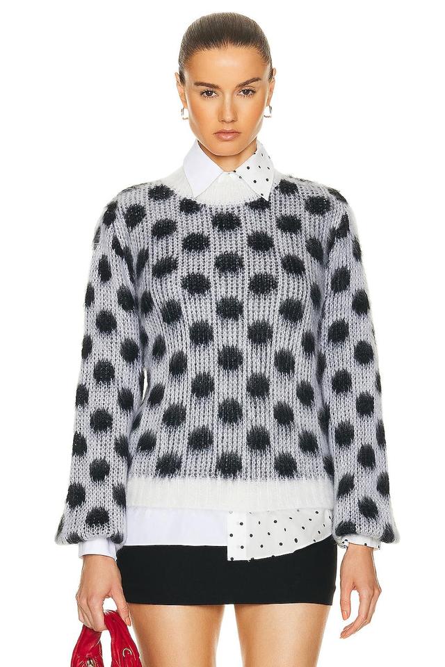 Marni Long Sleeve Sweater in Grey Product Image