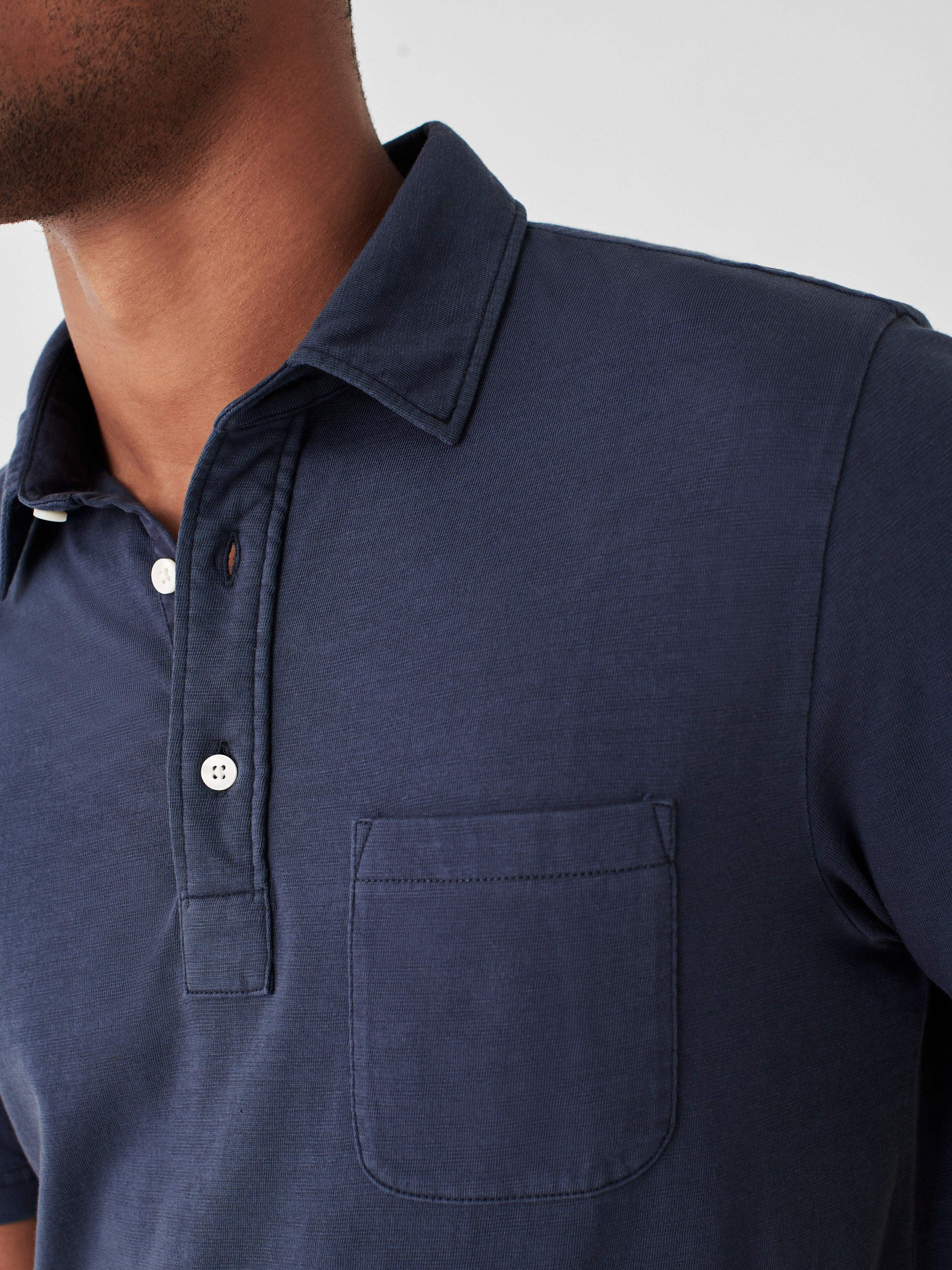 Sunwashed Polo Shirt - Dune Navy Male Product Image