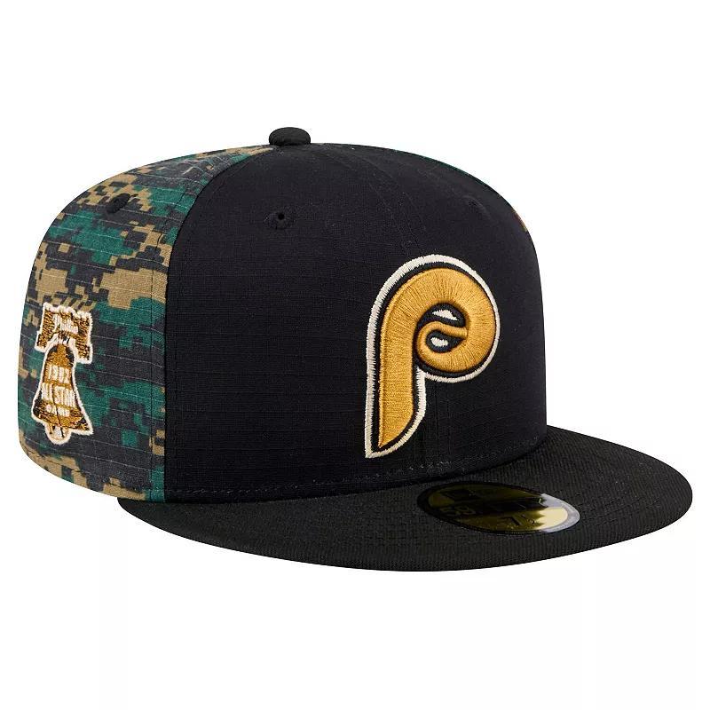 Mens New Era Philadelphia Phillies Digi Camo 59FIFTY Fitted Hat Product Image