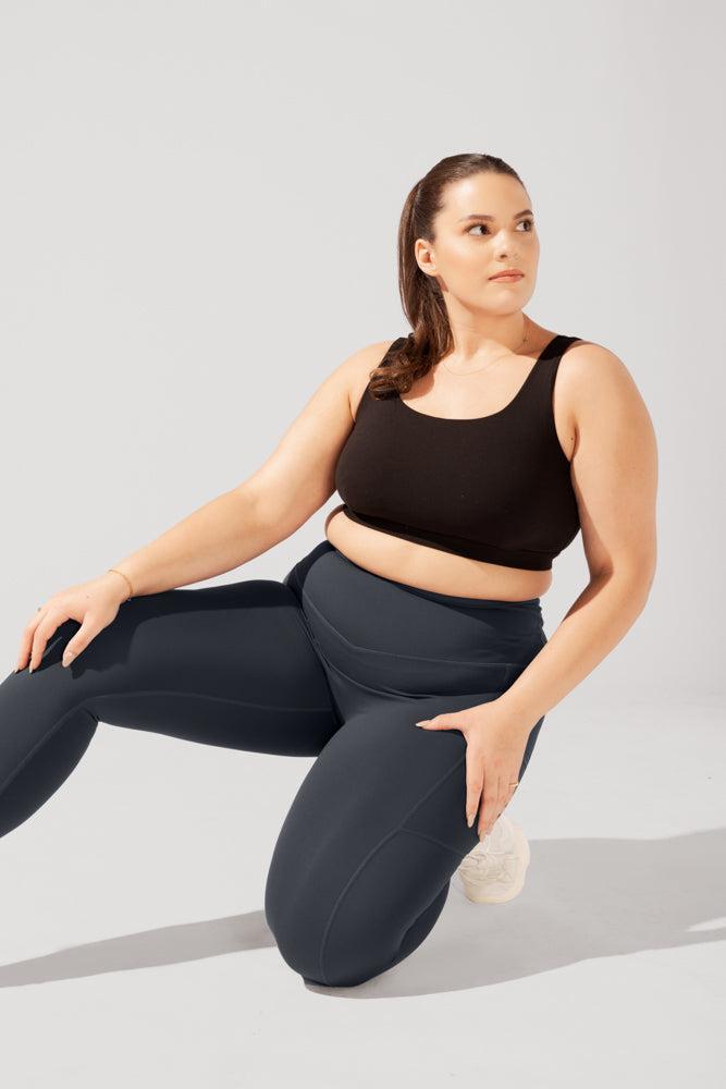 Supersculpt™ Leggings with Pockets - Smoky Grey Product Image