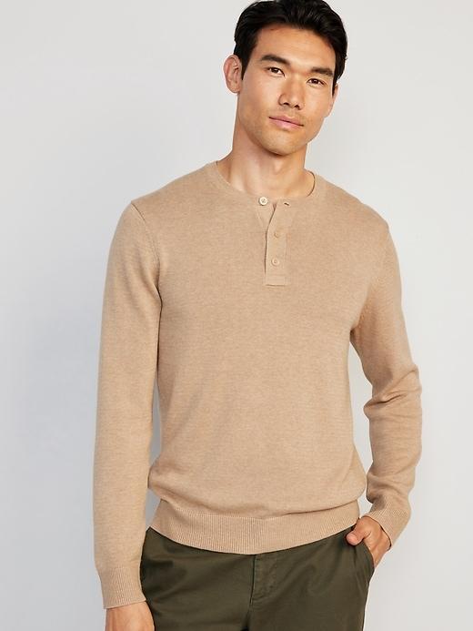 Henley Sweater Product Image