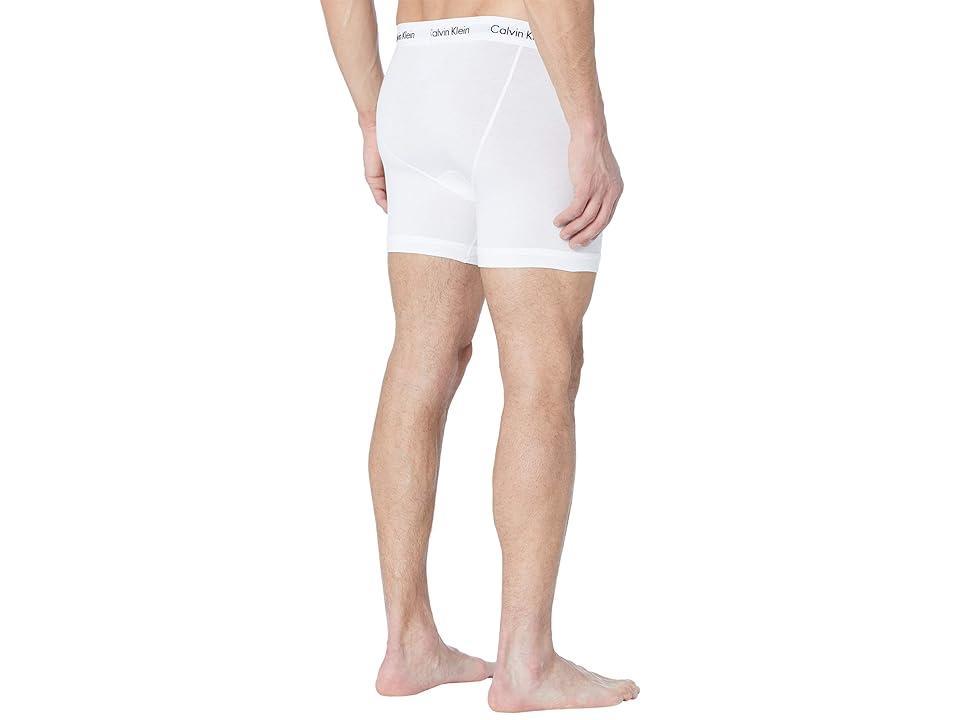 Calvin Klein Underwear Cotton Stretch 3-Pack Boxer Brief (Spellbound/White/Blue Atoll) Men's Underwear Product Image