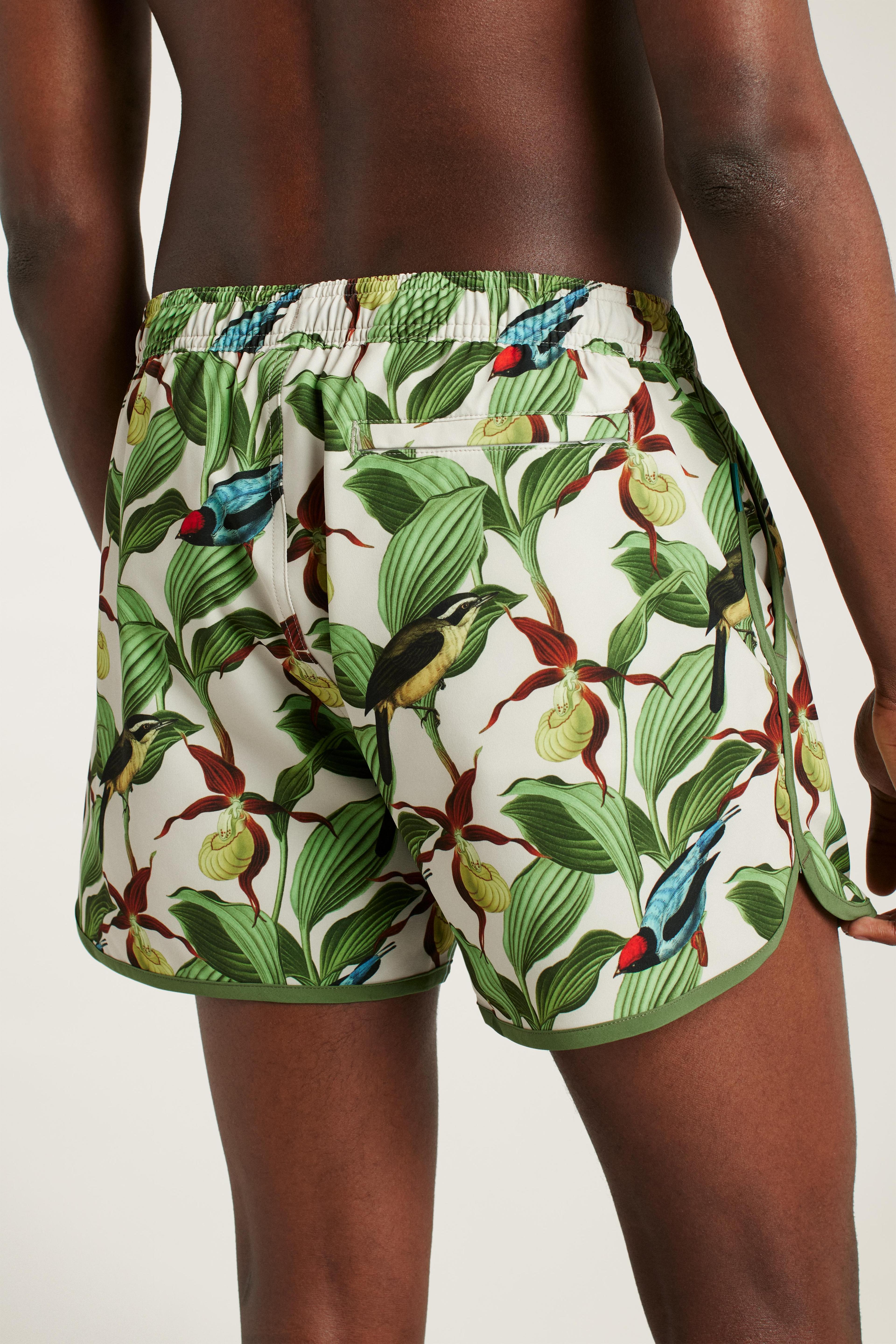 Throwback Swim Trunks Product Image