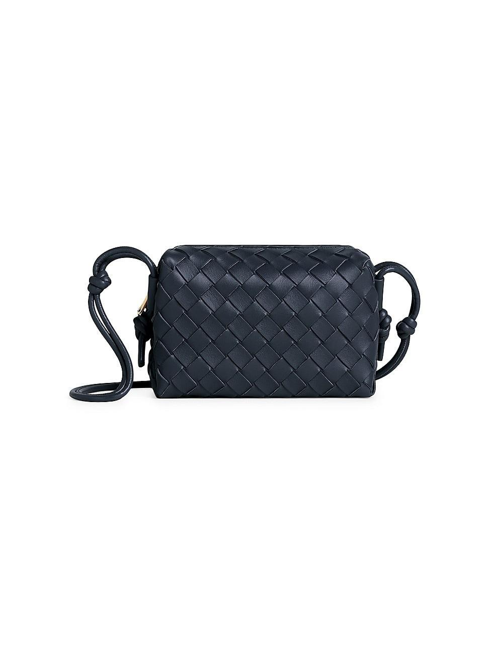 Bottega Veneta Small Intrecciato Leather Crossbody Bag Product Image