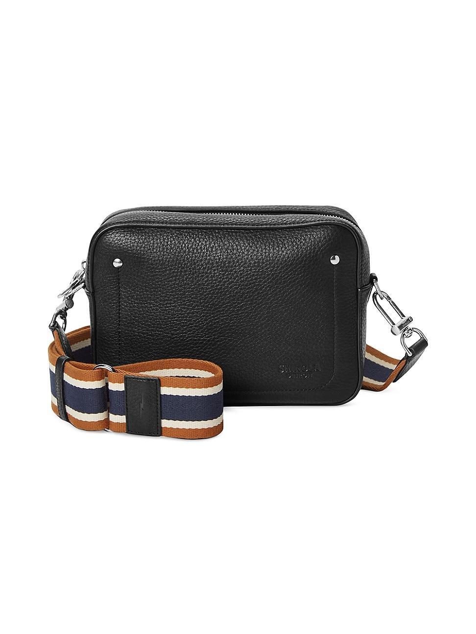 Womens Camera Leather Crossbody Bag product image