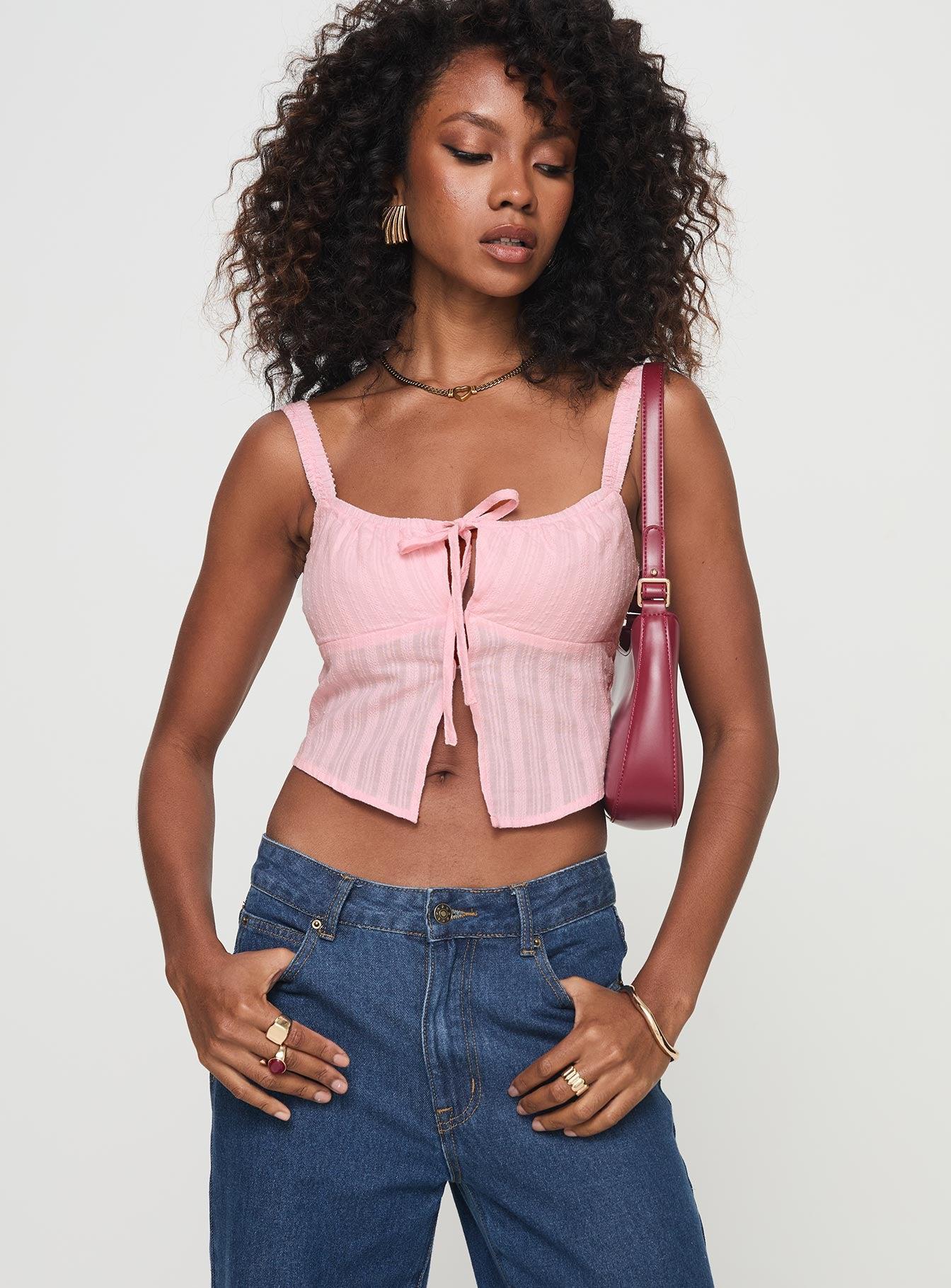 Langston Top Pink product image