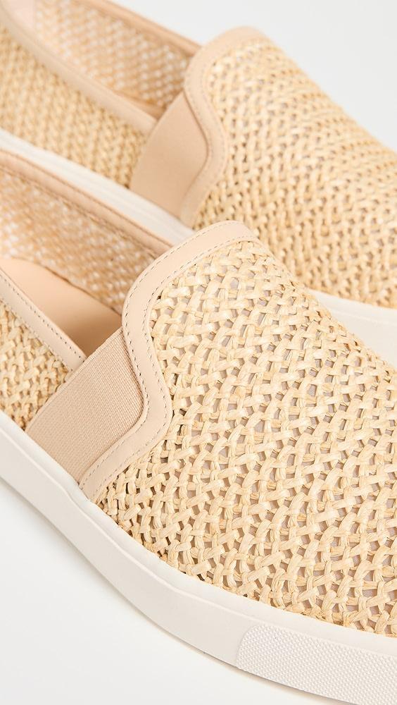 Vince Blair Raffia Slip On Sneakers | Shopbop Product Image