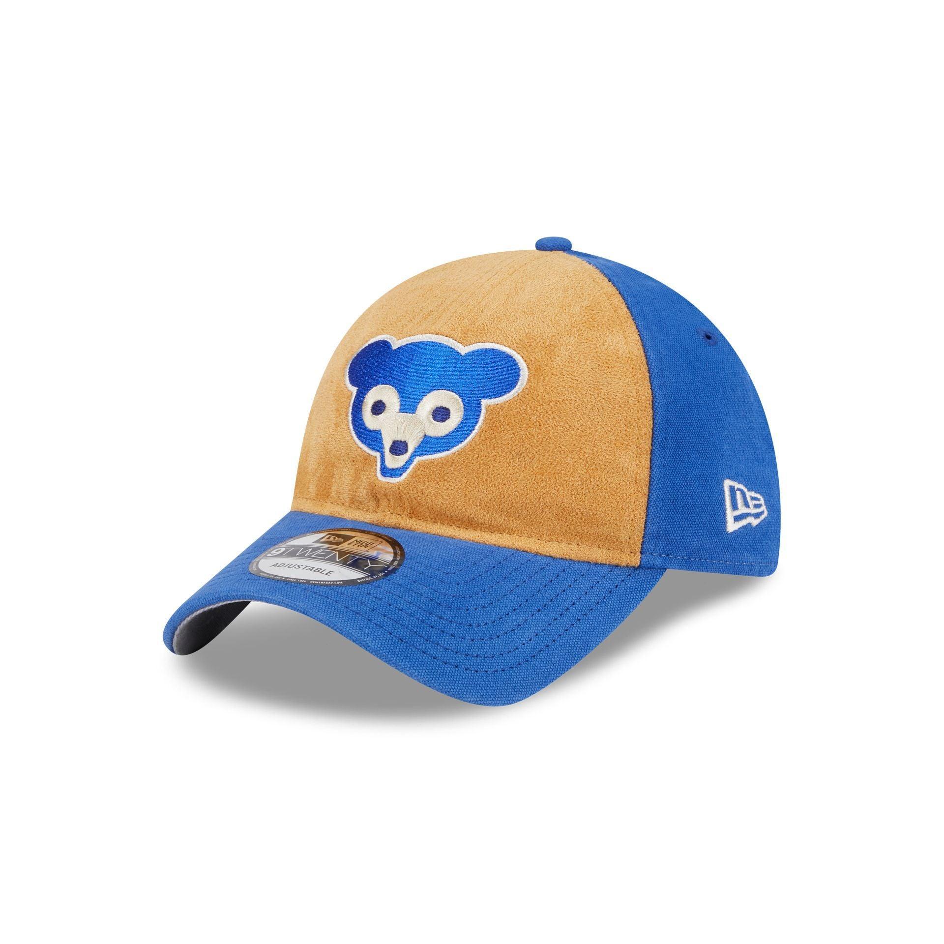 Chicago Cubs Tan Texture 9TWENTY Adjustable Hat Male Product Image