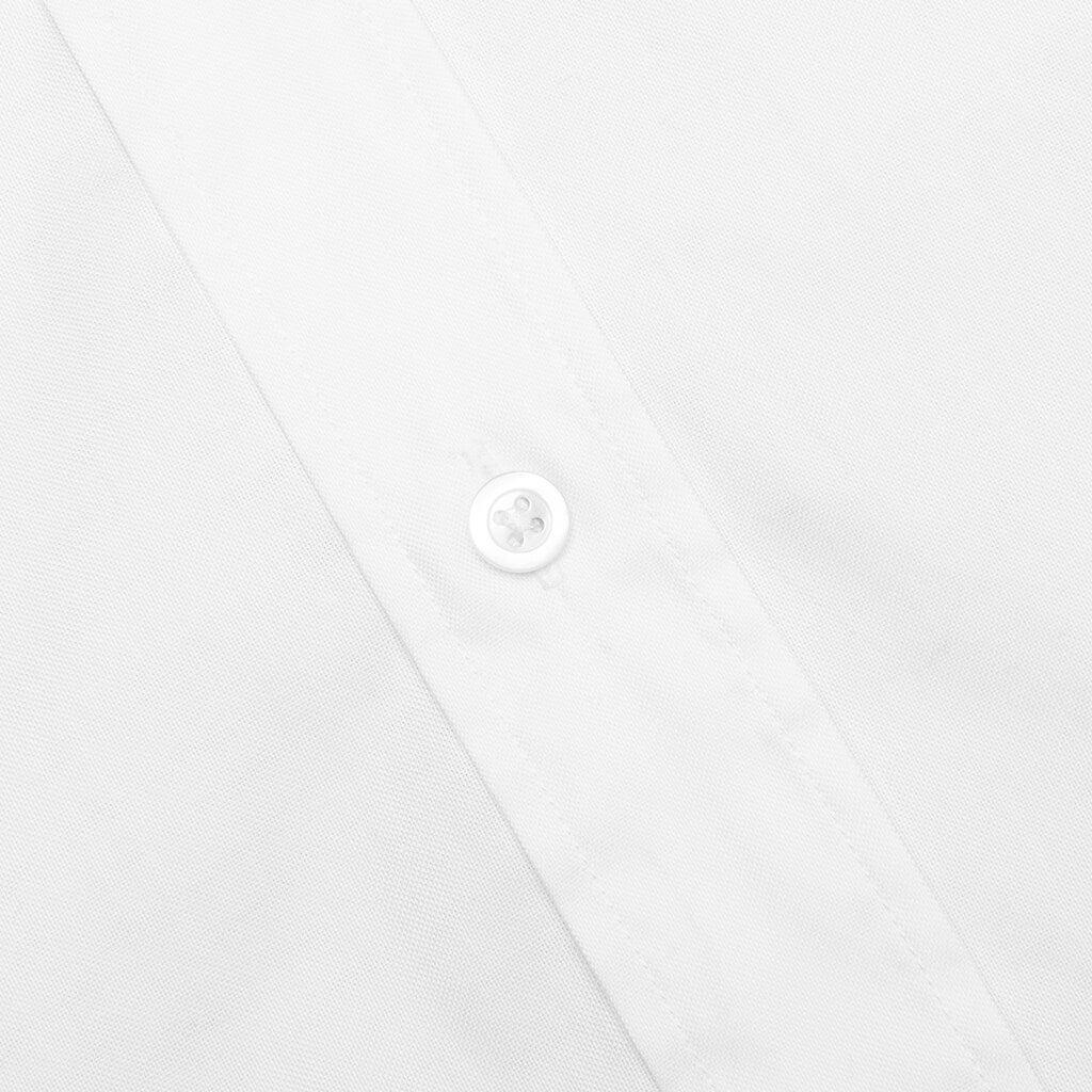 Long Cotton Shirt - White Male Product Image