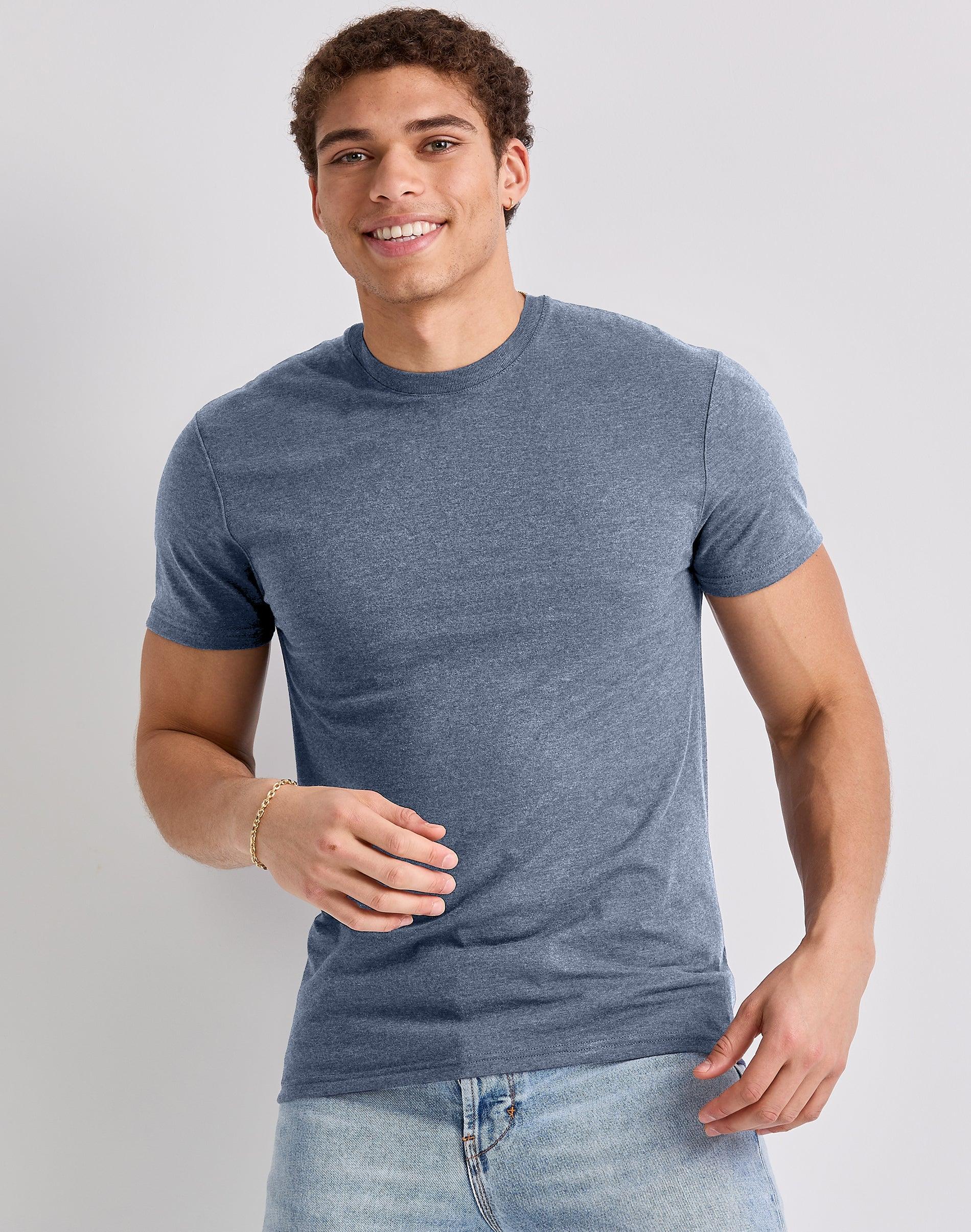 Mens Hanes Originals Tri-Blend Jersey Tee Product Image