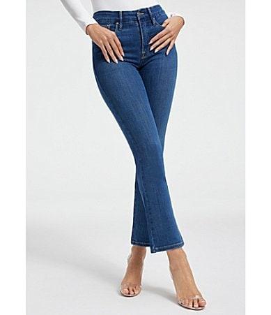 Womens Good Legs Flared Crop Jeans Product Image