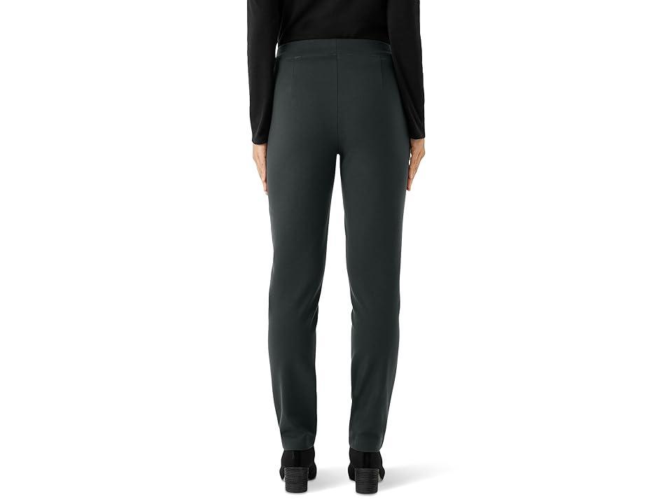 Eileen Fisher Slim Ankle Pants (Ivy) Women's Casual Pants Product Image