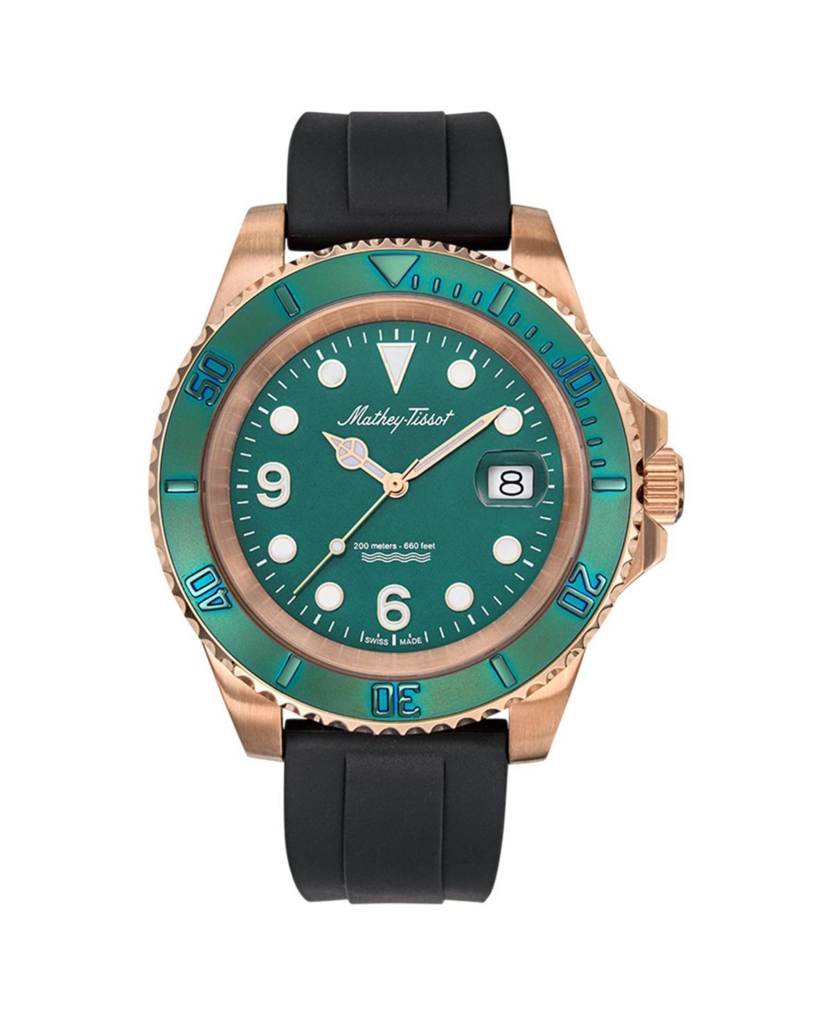 Mathey Tissot Mens Classic Green Dial Watch - H909PVE Product Image