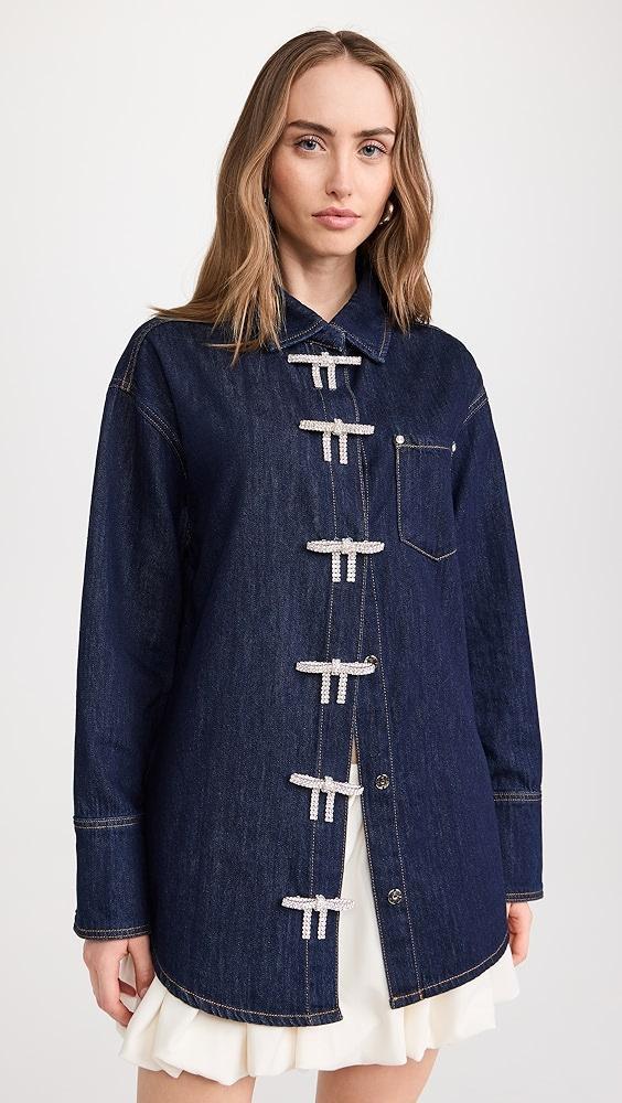 Retrofête Hessa Denim Shirt | Shopbop Product Image