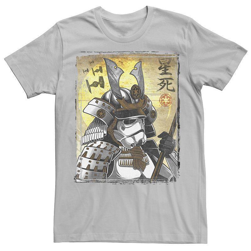 Mens Star Wars Samurai Trooper Poster Tee Red Product Image