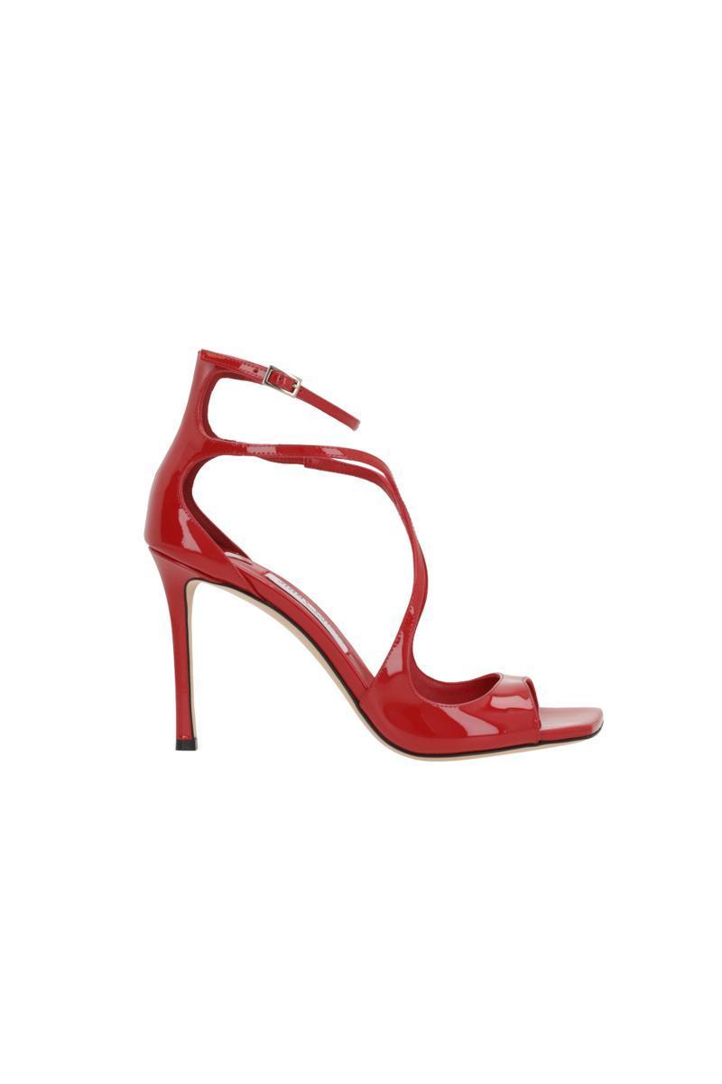 Azia 95 Red Patent Leather Sandal Product Image