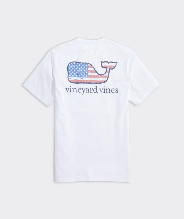 Flag Whale Short Sleeve Pocket Tee Product Image