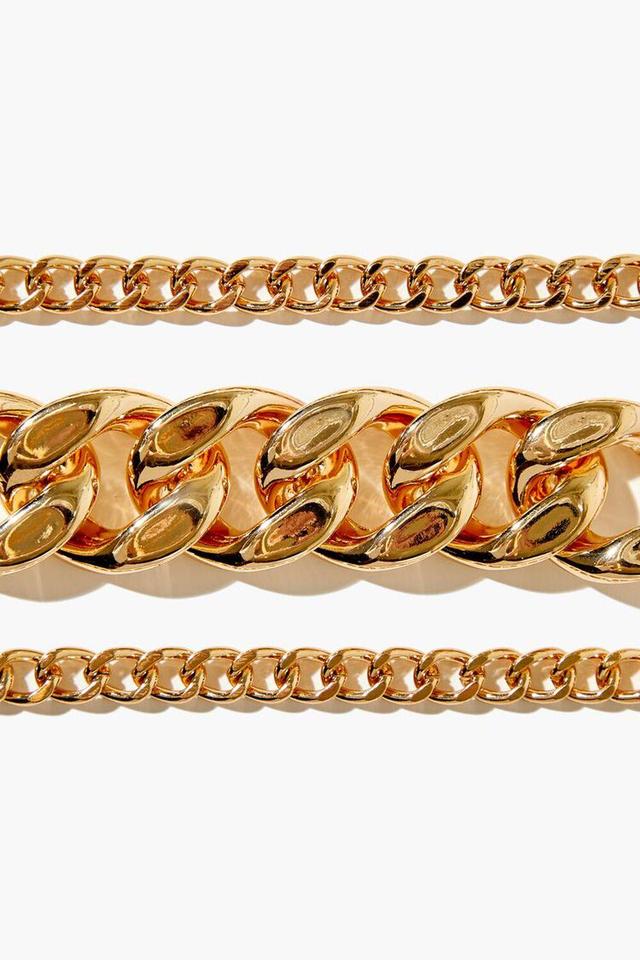 Curb Chain Bracelet Set | Forever 21 Product Image