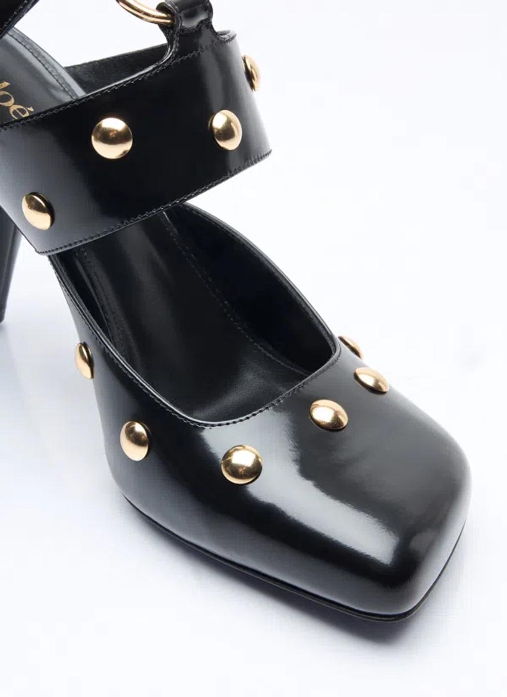 CHLOÉ Heeled Shoes Jade In Black Product Image