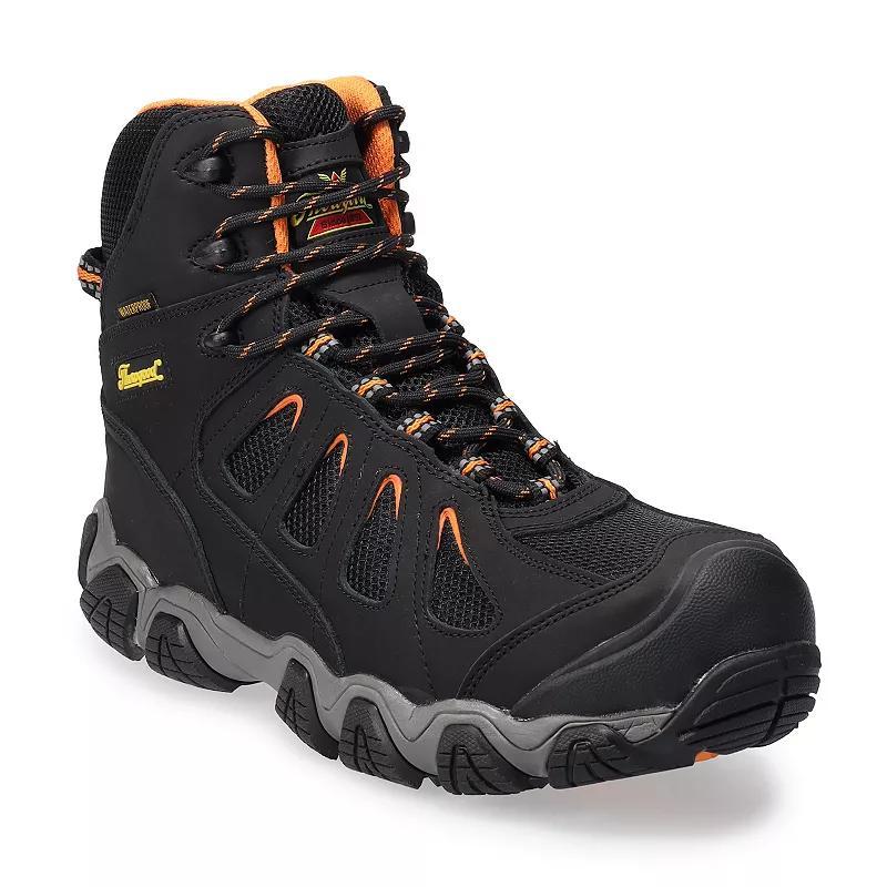 Thorogood 6 Crosstrex Waterproof Comp Toe Orange) Men's Shoes Product Image