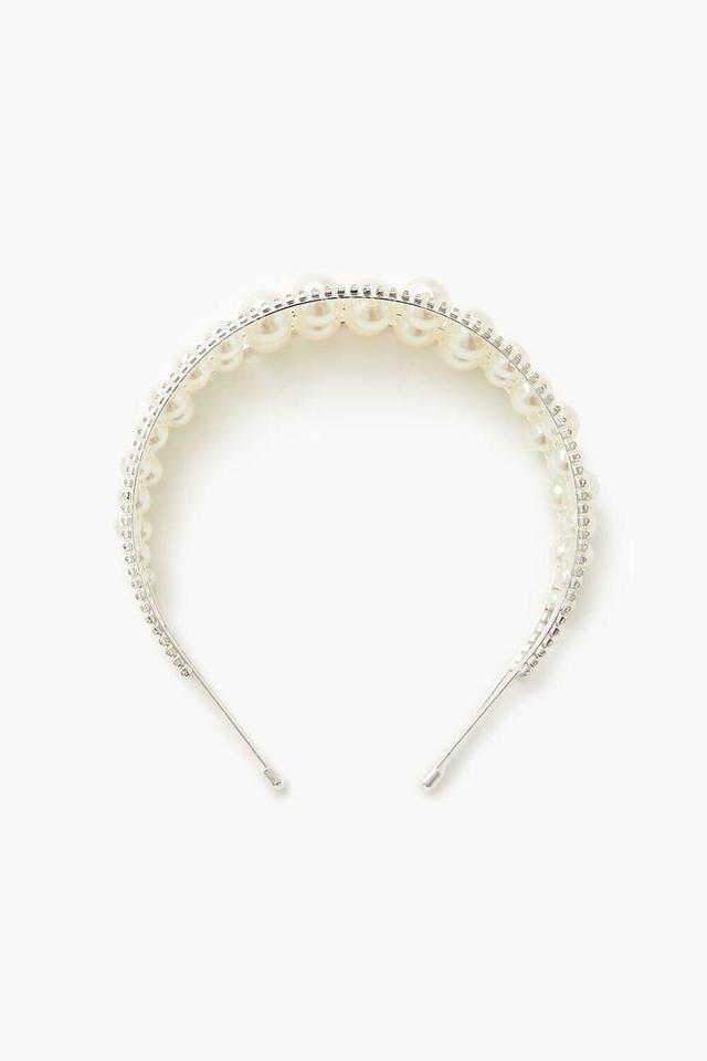 Rhinestone Faux Pearl Headband | Forever 21 Product Image