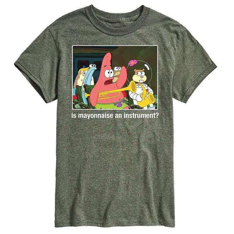 Mens SpongeBob SquarePants Mayo Tee Product Image