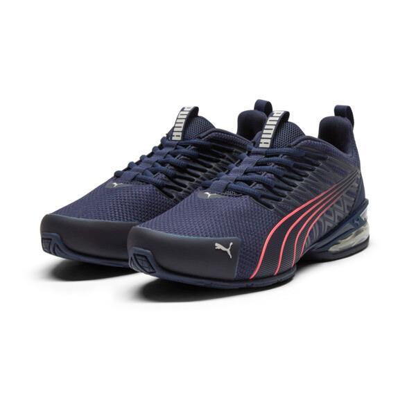 PUMA Voltaic Evo Women's Wide Running Shoes in Dark Blue Product Image