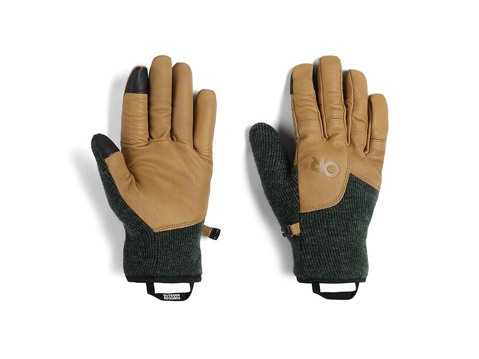 Outdoor Research Flurry Driving Gloves (Grove) Liner Gloves Product Image