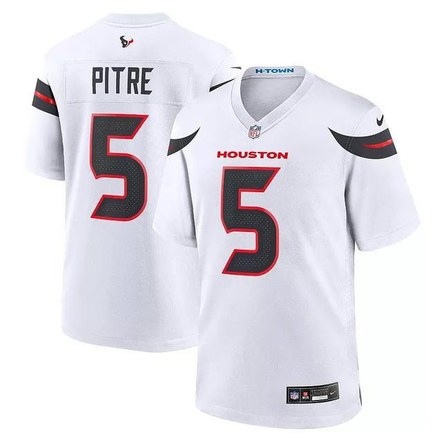 Nike Mens Jalen Pitre Houston Texans Alternate Game Jersey - White Product Image