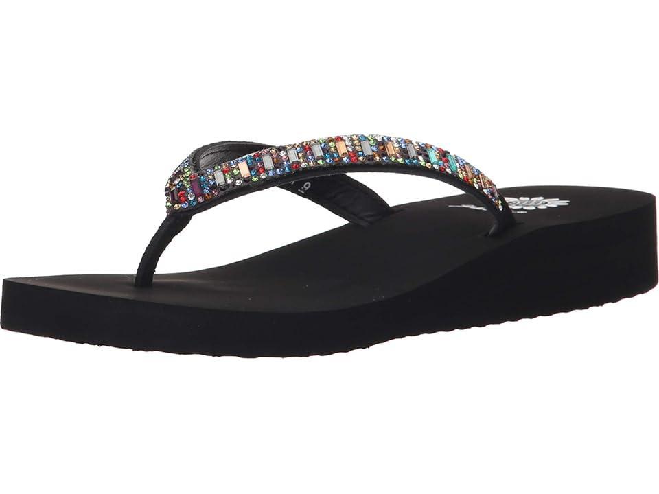 Yellow Box Zemily (Black Multi) Women's Sandals Product Image