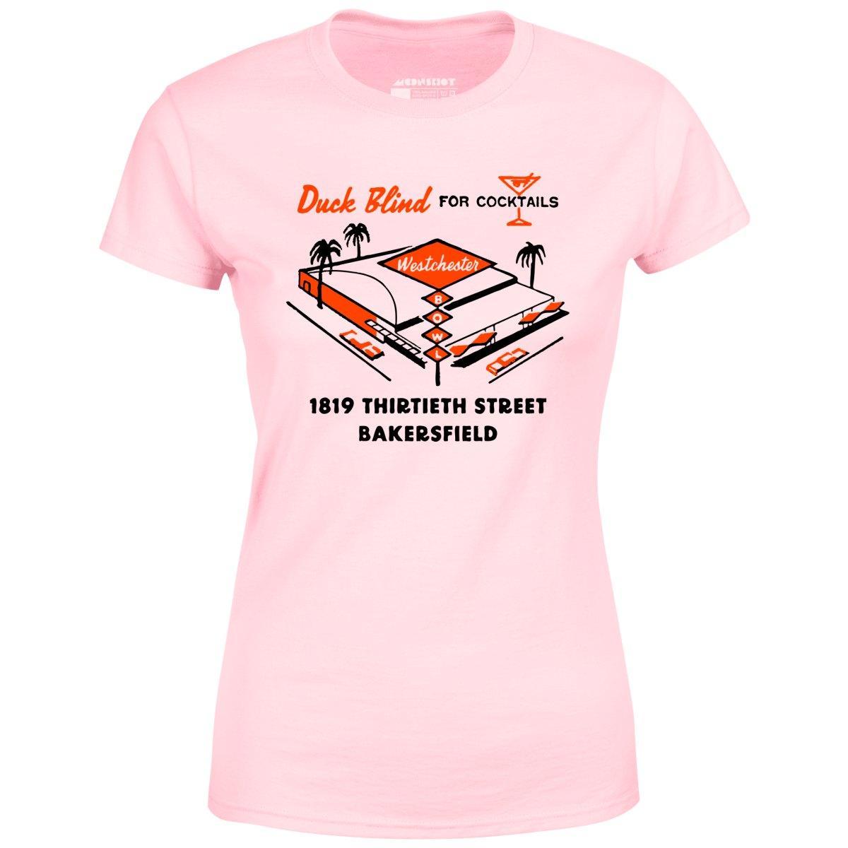 Westchester Bowl v2 - Bakersfield, CA - Vintage Bowling Alley - Women's T-Shirt Female Product Image