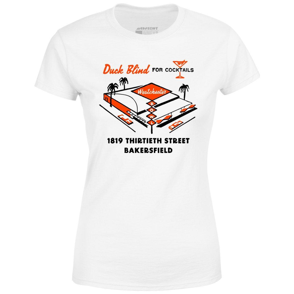 Westchester Bowl v2 - Bakersfield, CA - Vintage Bowling Alley - Women's T-Shirt Female Product Image