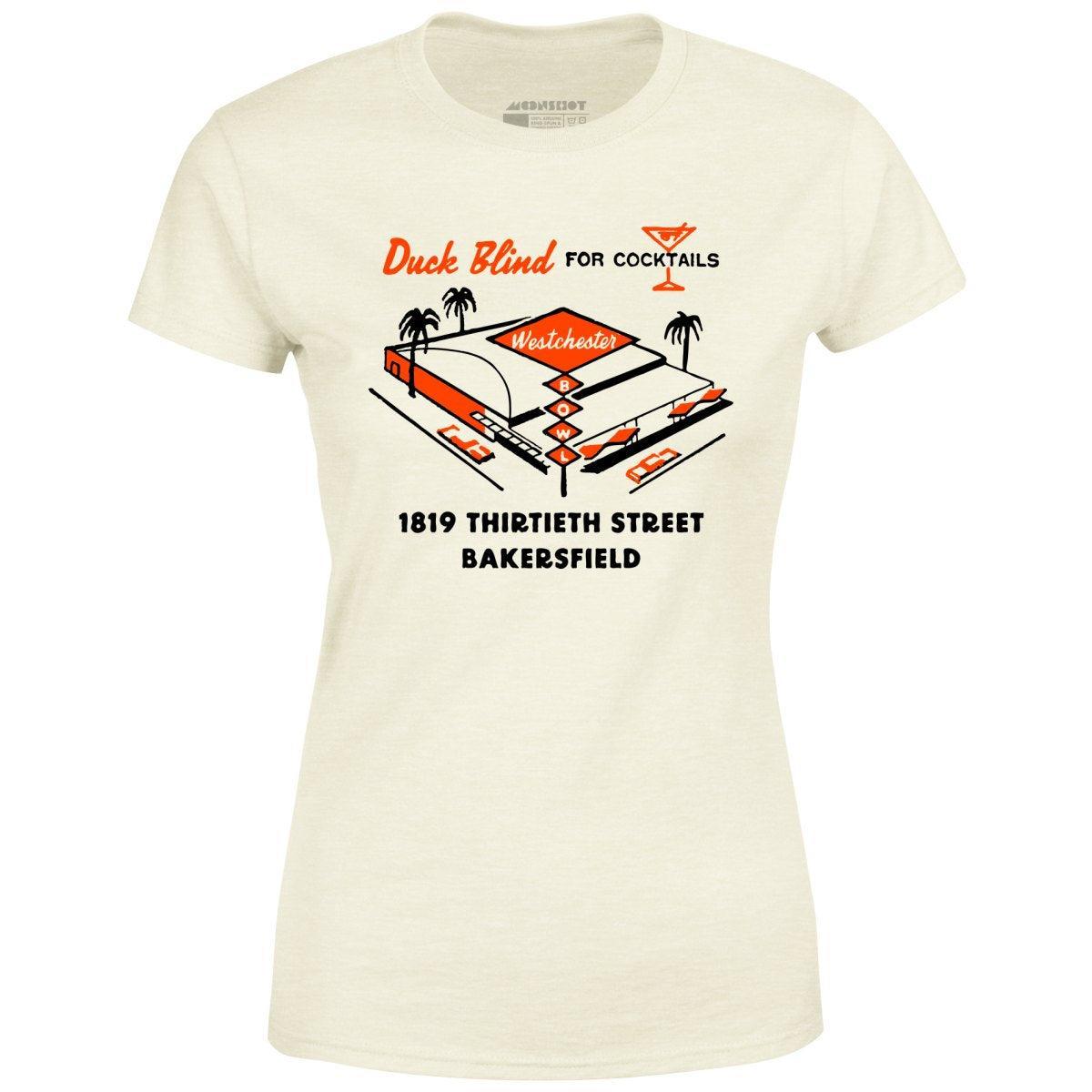 Westchester Bowl v2 - Bakersfield, CA - Vintage Bowling Alley - Women's T-Shirt Female Product Image