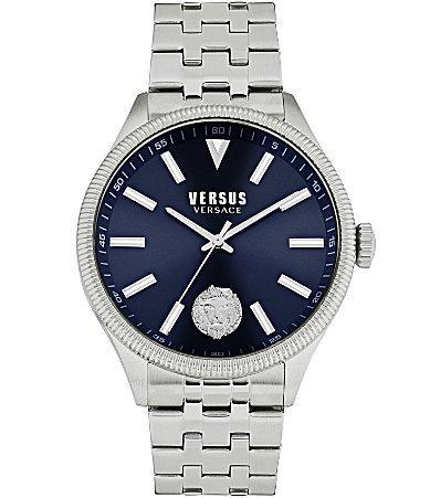 Versus Versace Mens Colonne Analog Gold Stainless Steel Bracelet Watch Product Image