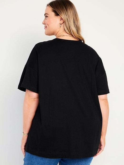 Oversized EveryWear Tunic T-Shirt Product Image