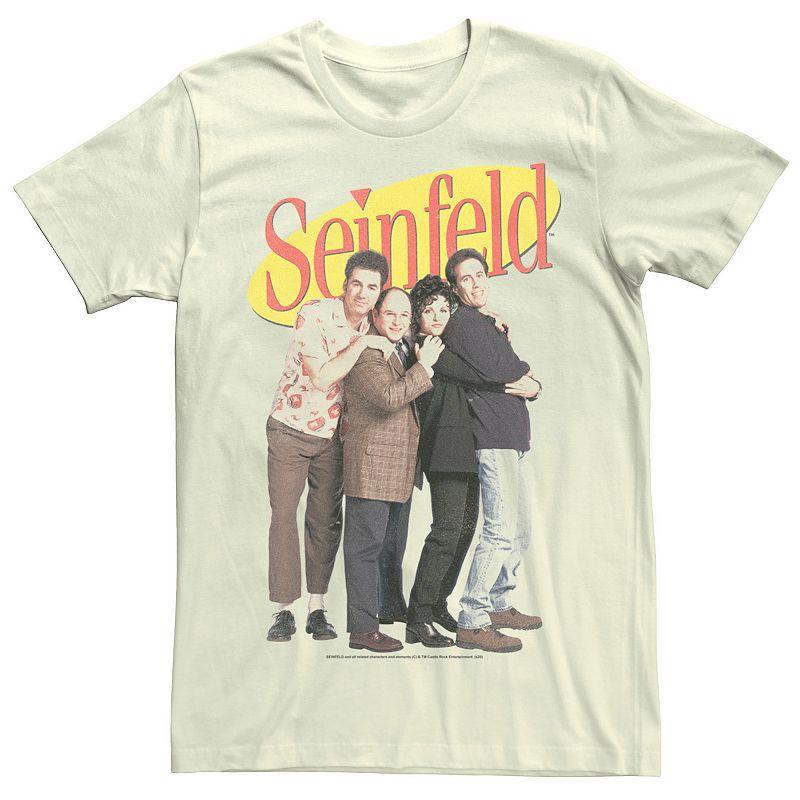 Mens Seinfeld Distressed Group Cast Logo Tee Product Image