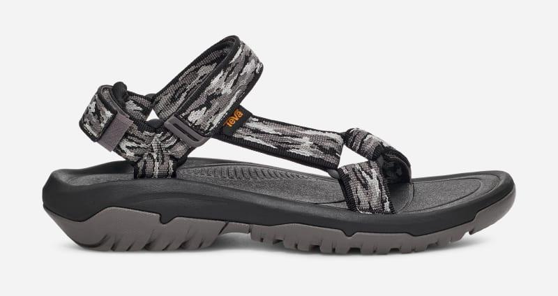 TEVA Womens Hurricane XLT2 Vegan Hiking Sandal in Black/Yellow, Size M 9/W 11 Product Image